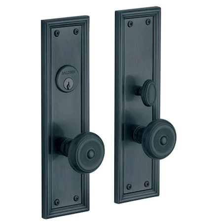 Double Cylinder Entry Handlesets Oil Rubbed Bronze